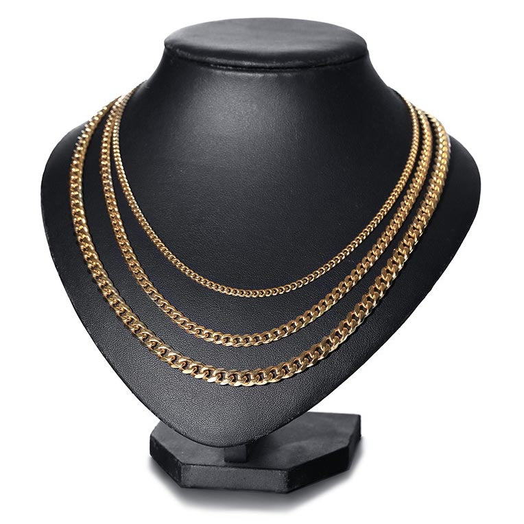 Miami Cuban Mens Chain Necklace Boyfriend Christmas Gift