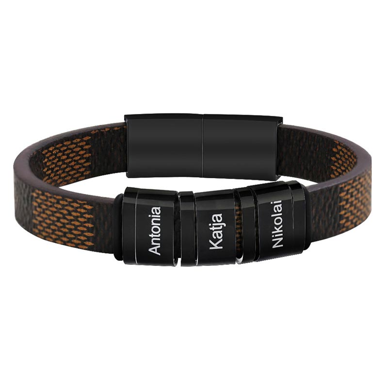 Gullei™ Kids Names Engraved Bracelet - Gift for Dad