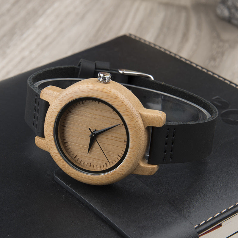 Matching Couple Watch Set made of Wood