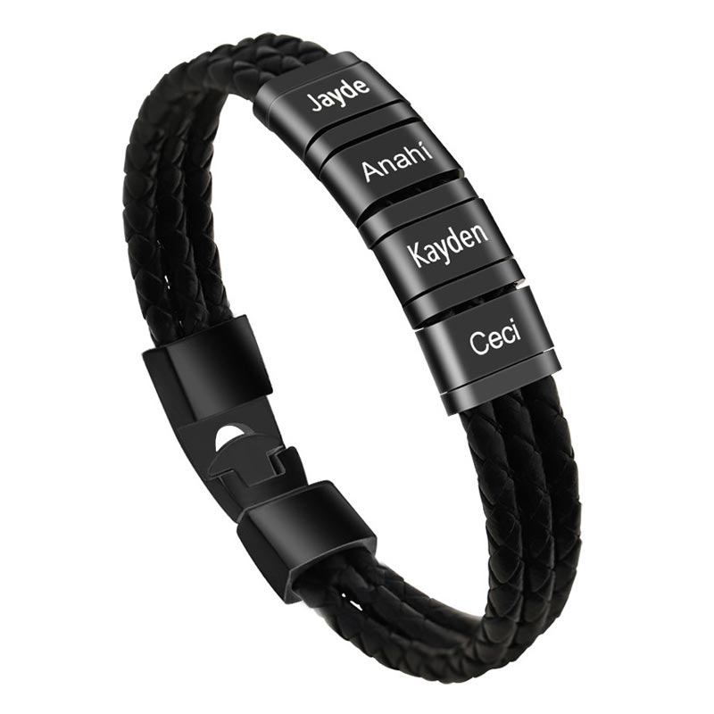Kids Names Engraved Bracelet