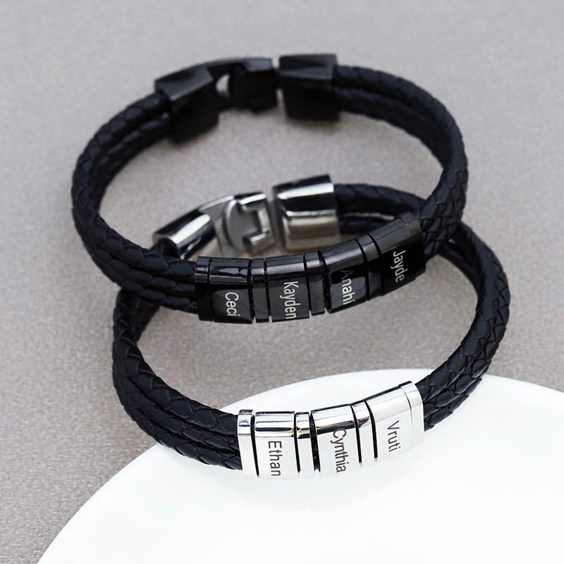 Kids Names Engraved Bracelet