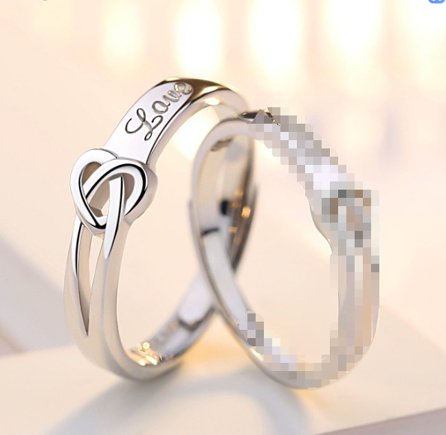 Custom Engraved Promise Ring for Her Sterling Silver 4mm