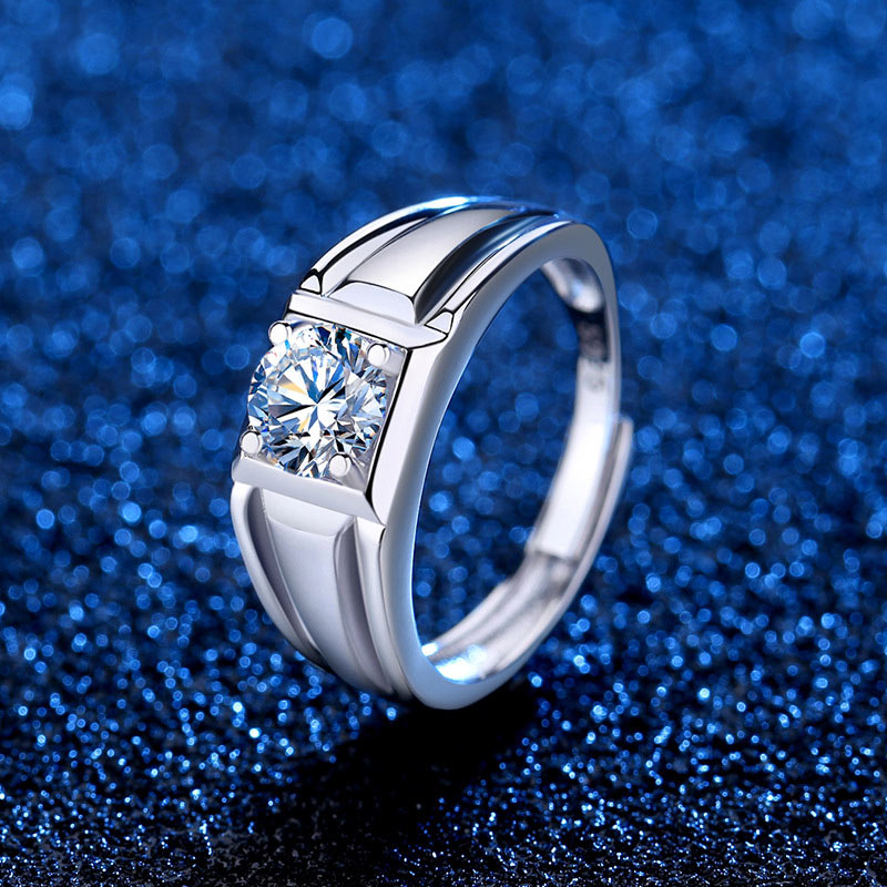 2 Carats Diamond Promise Rings Set with Engraving