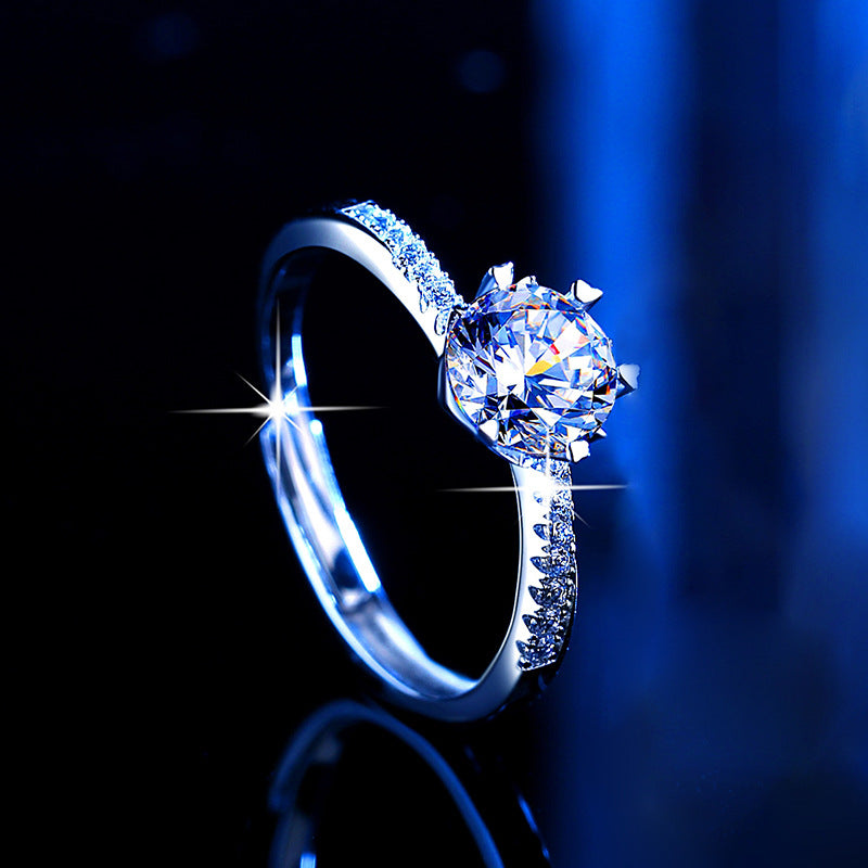 1 Carat Diamond Couples Engagement Rings for two
