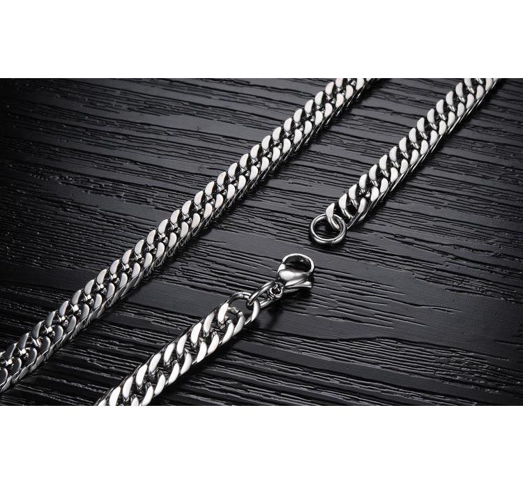Mens Miami Cuban Chain Necklace Gift for Boyfriend