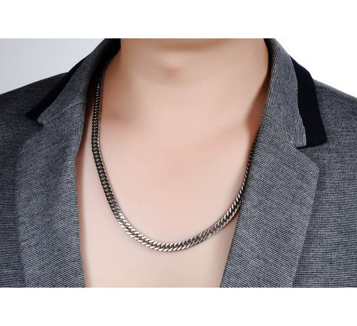Mens Miami Cuban Chain Necklace Gift for Boyfriend