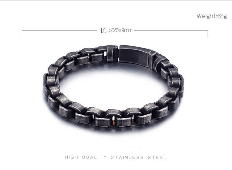 Mens Custom Vintage Bracelet 22cm