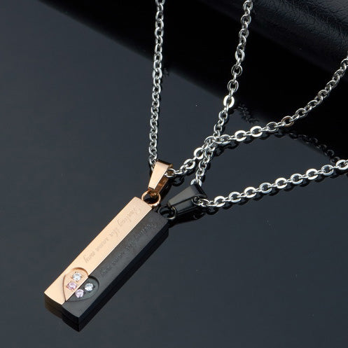 Half Hearts Necklaces - Long Distance Relationship Gift Set