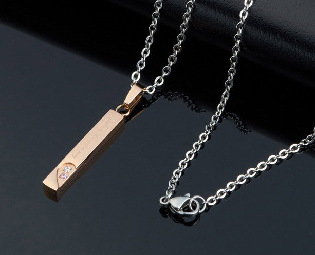 Half Hearts Necklaces - Long Distance Relationship Gift Set