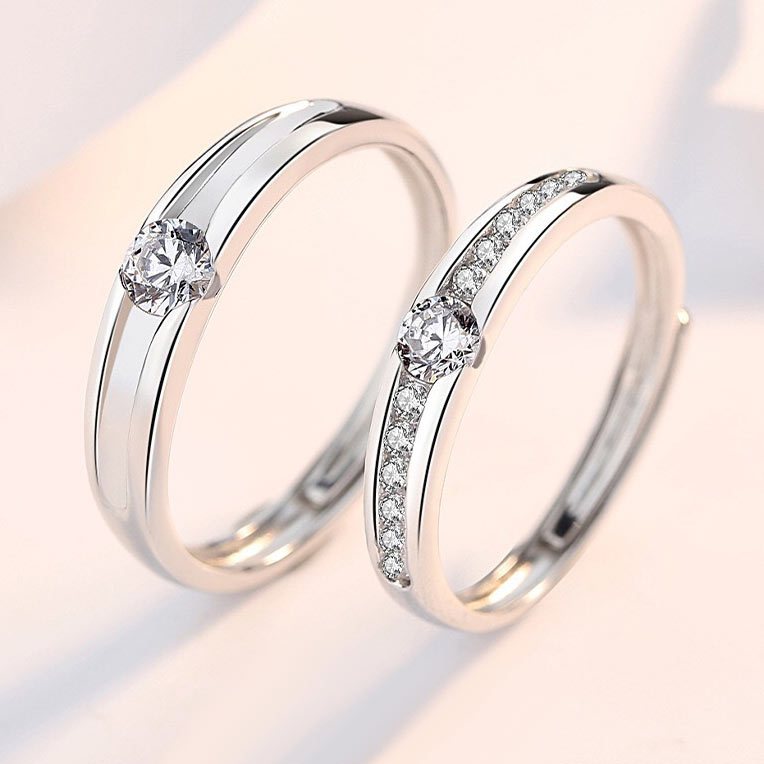 Promise Matching Rings for Him and Her