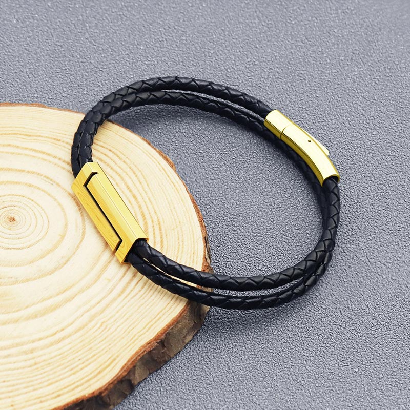 Personalized Engraved Promise Bracelet for Men