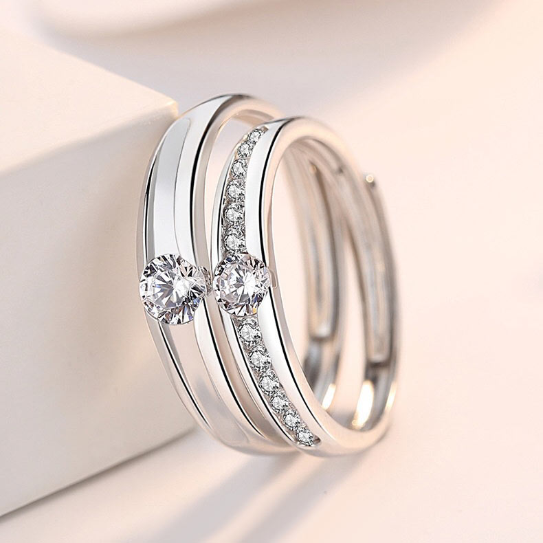 Promise Matching Rings for Him and Her