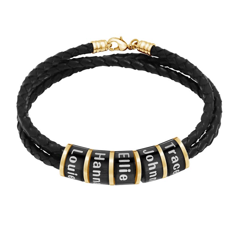 Family Names Charms Bracelet for Father