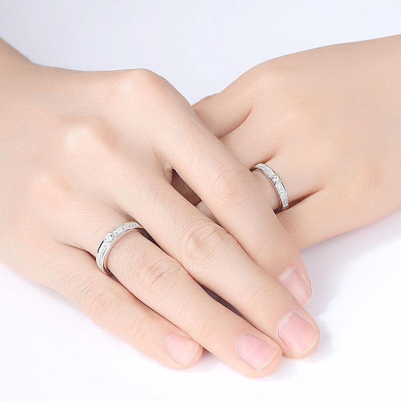 Custom Matching Ring Bands for Him and Her