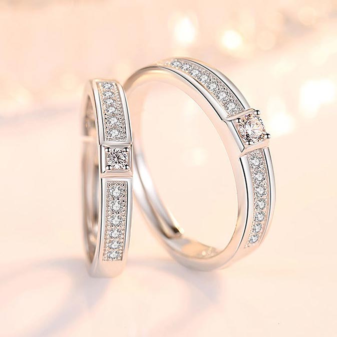 Custom Matching Ring Bands for Him and Her