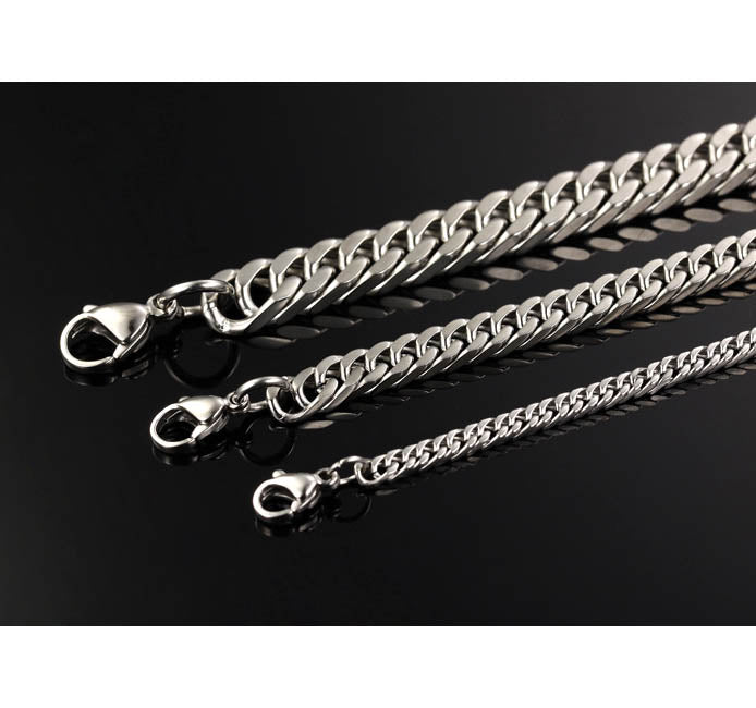 Mens Miami Cuban Chain Necklace Gift for Boyfriend