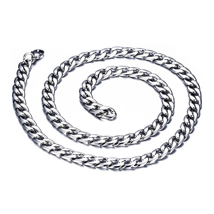 Mens Chain Necklace for Pendant Stainess Steel 62cm