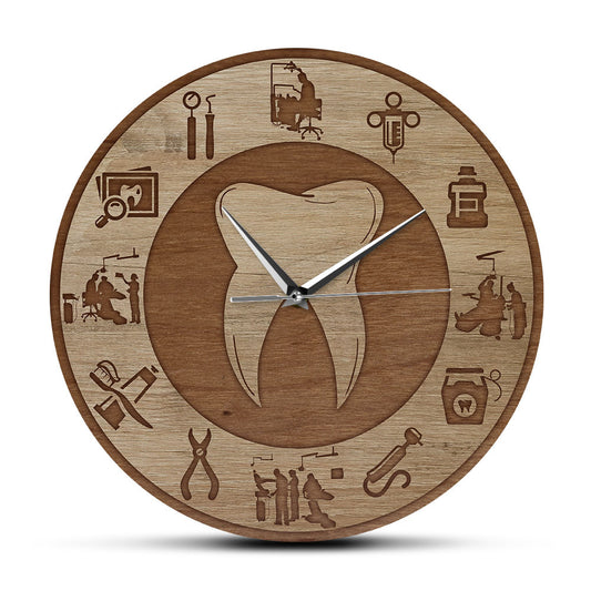 Wall Deco Clock Gift for Dentist