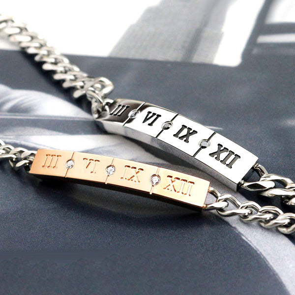 His and Hers Friendship Name Bracelets Valentines Gift for 2