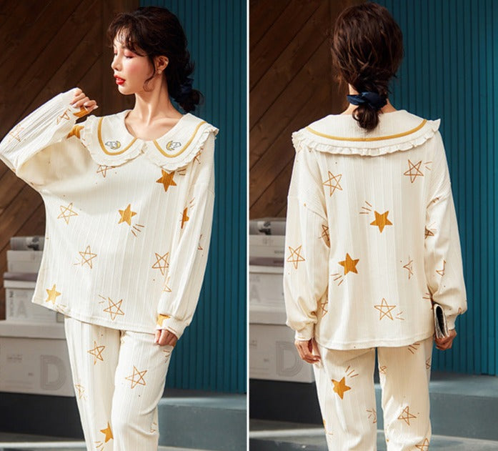 Couple Pajamas Matching Sleepwear Set for Two