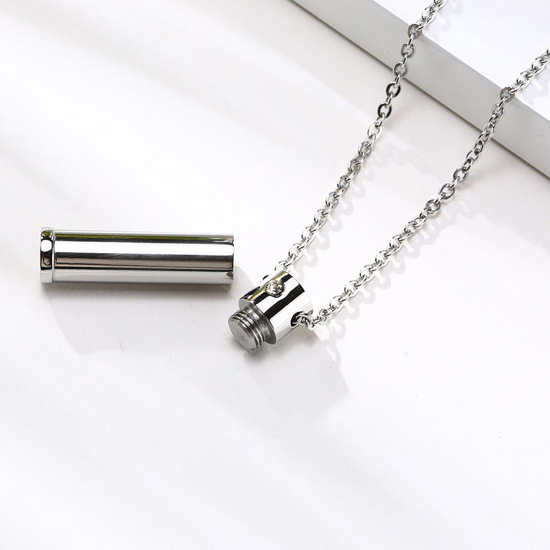 Secret Message Custom Bar Name Necklace