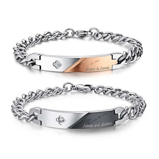 Custom Matching Friendship Bracelets Set