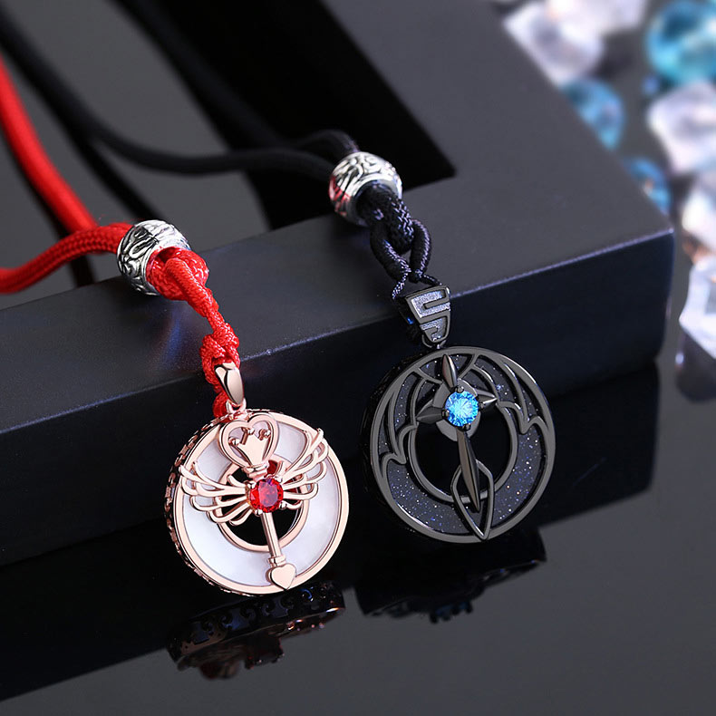 Angel Wings Friendship Necklaces Set for 2