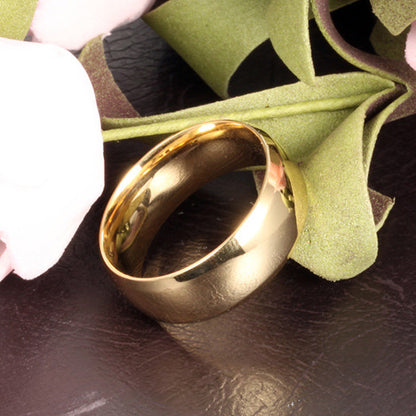 Engraved Titanium Wedding Rings Matching Set