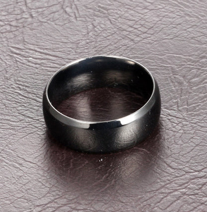 Custom Names Titanium Couple Wedding Rings for 2
