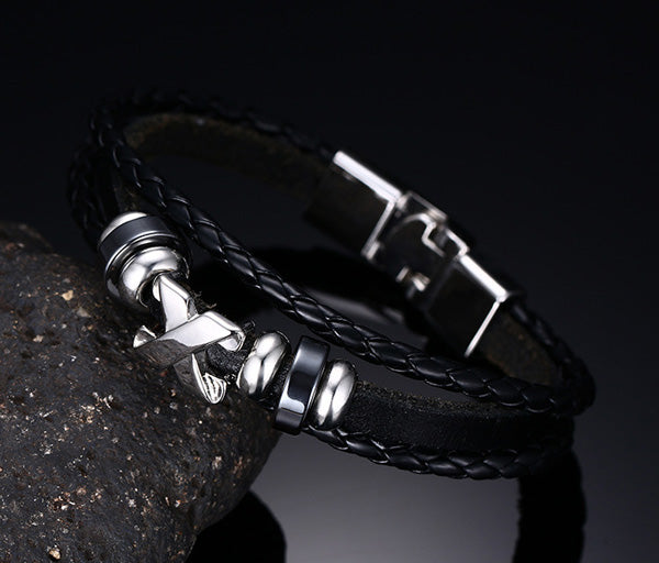 Customized Mens Promise Bracelet Silicone Black