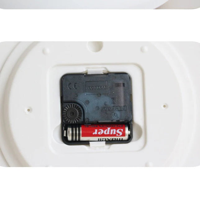 Whisper Quiet: Modern Designer Silent Wall Clock — 12"