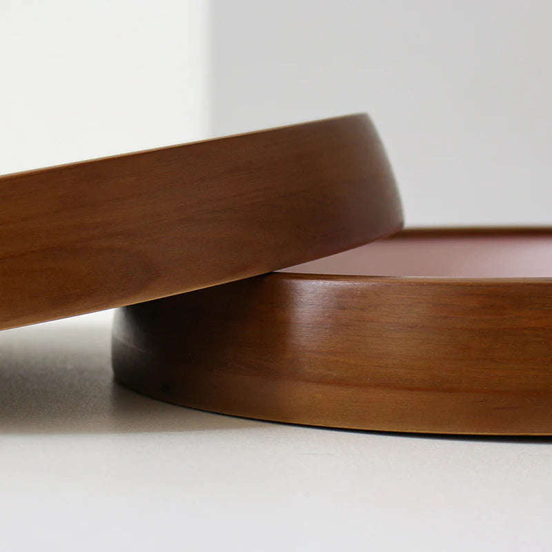 Nordic Whisper: Natural Wood Silent Wall Clock (12")