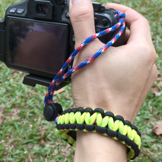Survival Paracord Bracelet Gift for Photographer Boyfriend