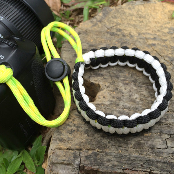 Survival Paracord Bracelet Gift for Photographer Boyfriend