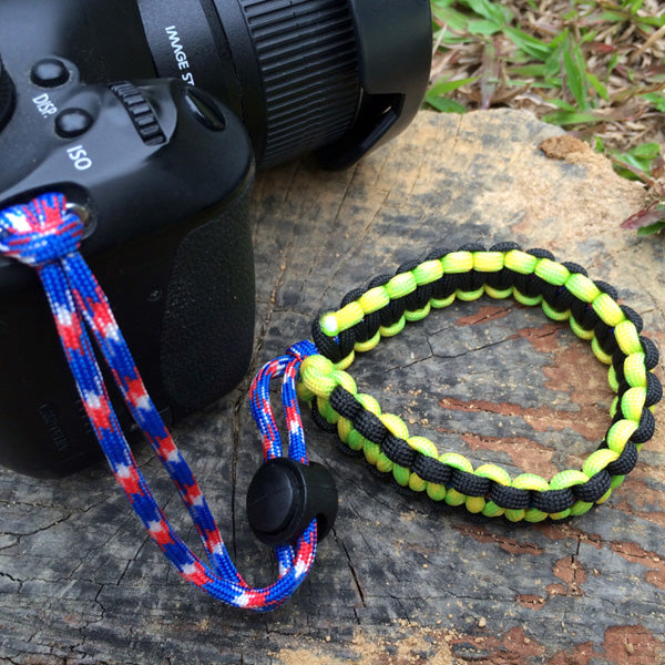 Survival Paracord Bracelet Gift for Photographer Boyfriend