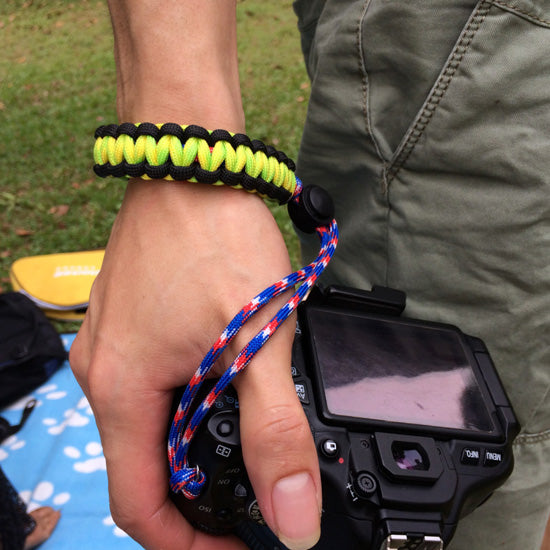 Survival Paracord Bracelet Gift for Photographer Boyfriend