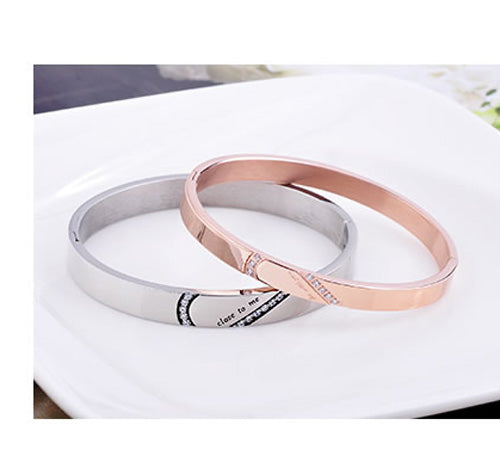 Custom Matching Romantic Bracelets for Couples