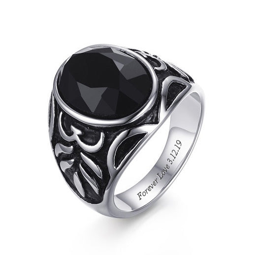 Unique Wedding Ring for Men Anniversary Gift 18mm