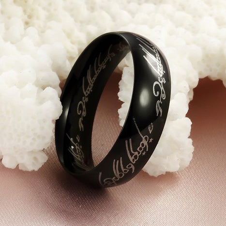 Unique Mens Promise Ring Christmas Gift 6mm