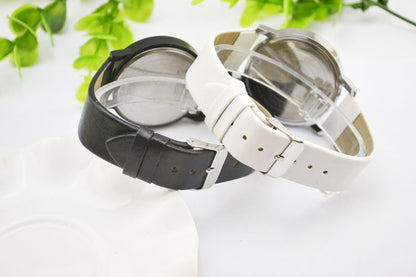 Matching Minimalist Quartz Watch Set for Couples