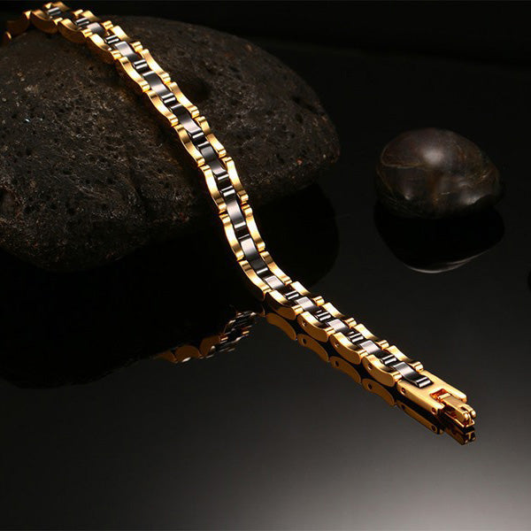 Custom Bracelet for Guys Tungsten