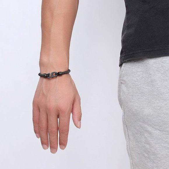 Letter 6 Engraved Bracelet Anniversary Gift Birthday Present