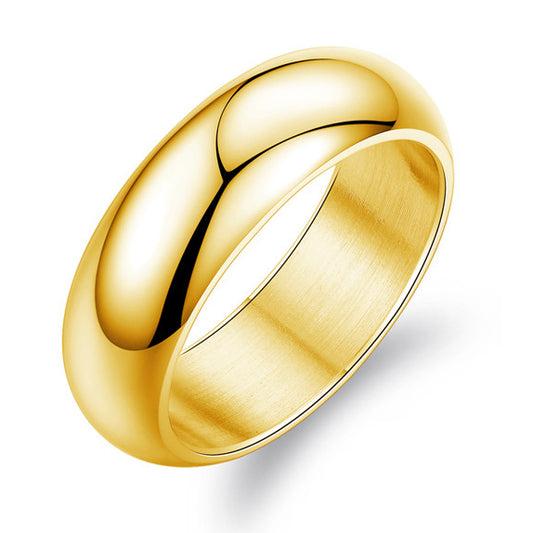 Name Engraved Promise Ring for Him Christmas Gift 7mm