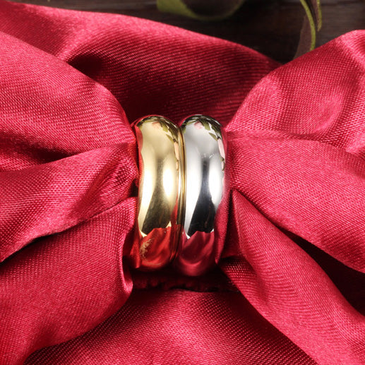 Name Engraved Promise Ring for Him Christmas Gift 7mm