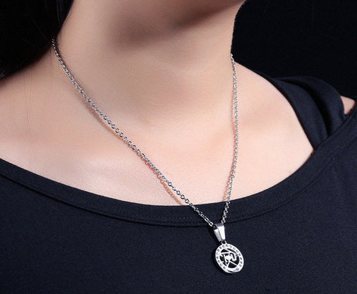 Interlocking Engravable Couples Jewelry Set for Soulmates