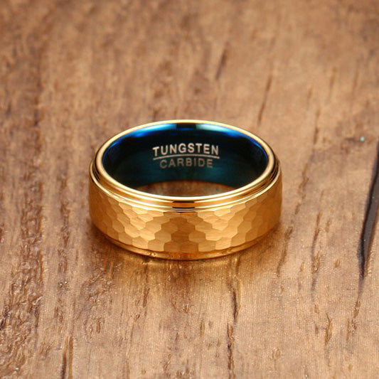 Customized Mens Promise Fidget Spinning Ring