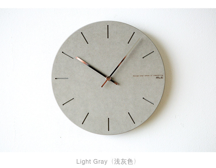 Modern Minimalist Silent Wall Deco Clock