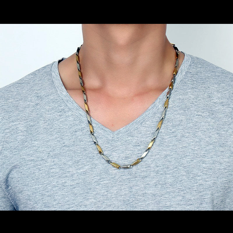 Thick Chain Necklace for Men - 56cm Long