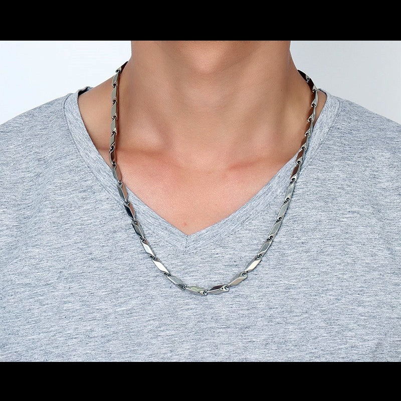 Thick Chain Necklace for Men - 56cm Long