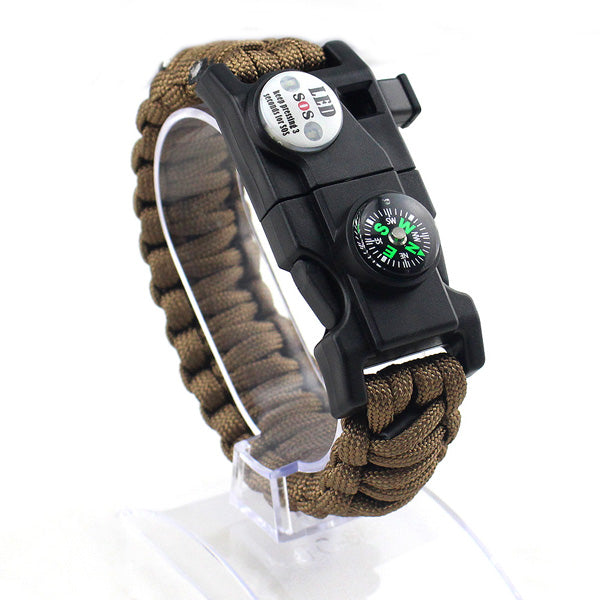 Survival Paracord Bracelet Gift for Adventurous Friend